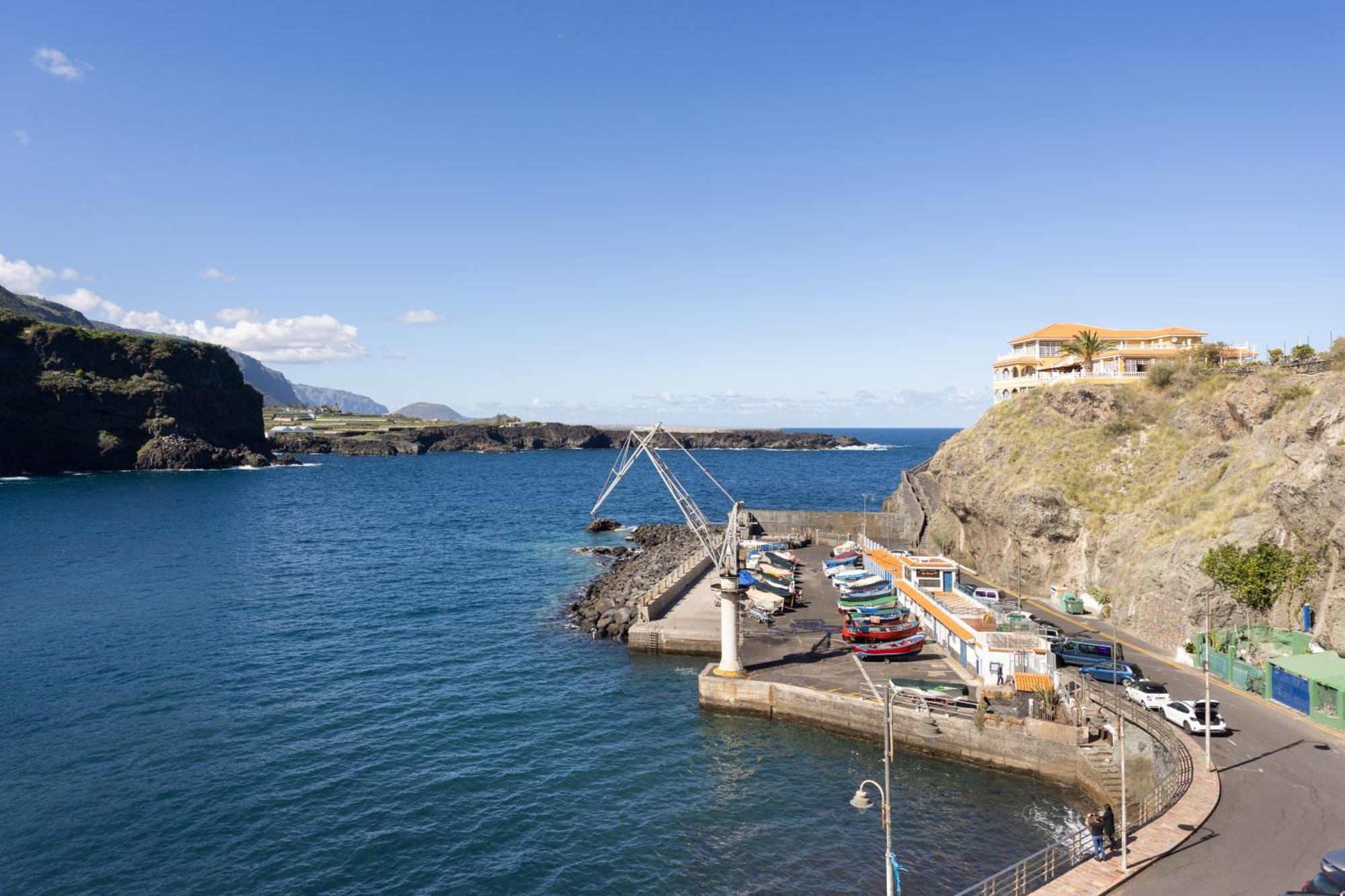 Cozy Seafront Studio With Balcony & Ocean Views San Marcos  Exteriör bild